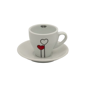 Coffee &amp; hearts espresso csésze