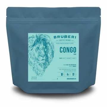 Bruberi szemes kávé congo