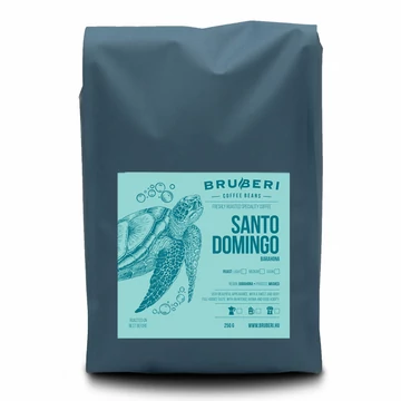 Bruberi szemes kávé Santo Domingo