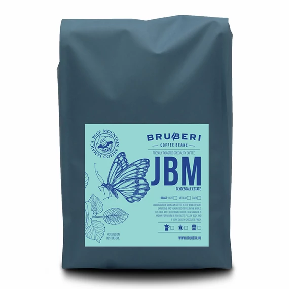 Bruberi specialty szemes kávé JBM - Jamaica Blue Mountain - 1000 gr