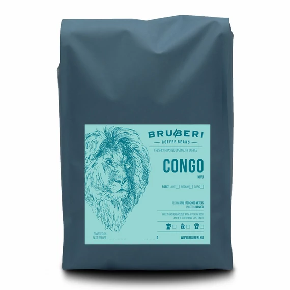 Bruberi szemes kávé congo