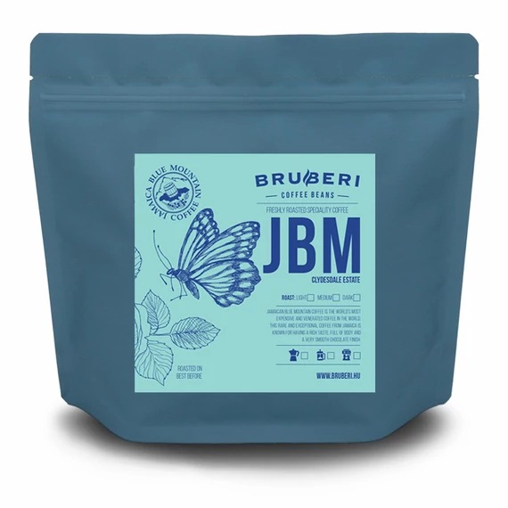 Bruberi specialty szemes kávé JBM - Jamaica Blue Mountain - 250 gr