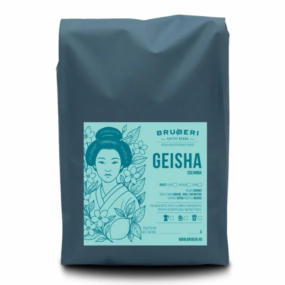 Bruberi Specialty Szemes Kávé – Gésa Kolumbia - 1000 gr