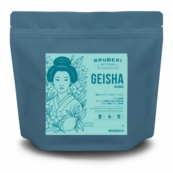 Bruberi Specialty Szemes Kávé – Gésa Kolumbia - 250 gr