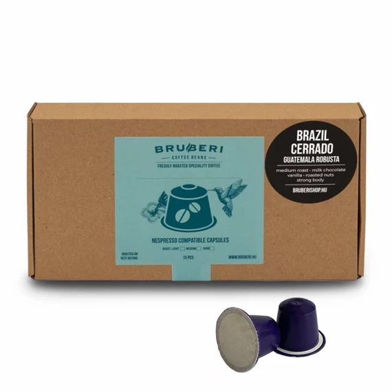 Bruberi specialty kávékapszula  brazil blend - 15 db