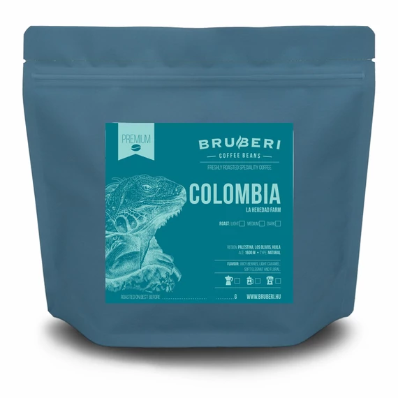Bruberi szemes kávé Columbia prémium